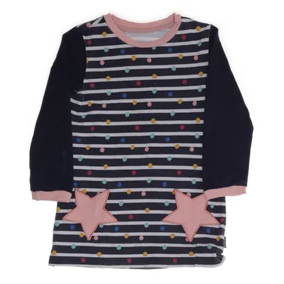 Klänning (Blå, Flerfärgad) från Jako-O Bomull