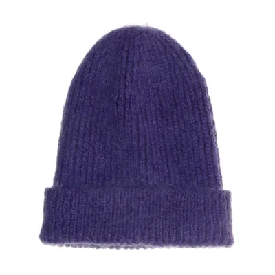 Beaniemössa (Lila) från Arket Mohair, Polyester