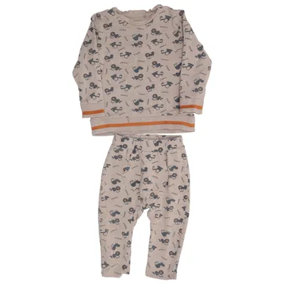 Set (Beige, Blau) von Bellybutton Elasthan, Bio-Baumwolle