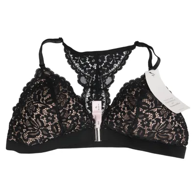 Bralette (Zwart) van Hunkemöller Katoen, Polyamide