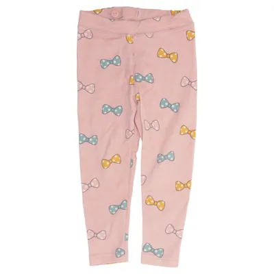Leggings (Pink, Flerfarvet) fra Polarn O. Pyret Bomuld, Merinould, Polyamid