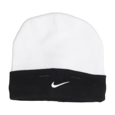 Beanie (White, Black) from Nike Cotton