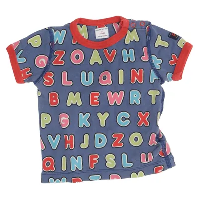 T-shirt (Bleu, Rouge, Multicolore) de Polarn O. Pyret Coton