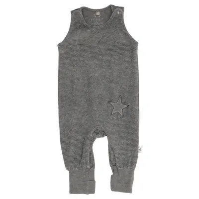 Rompers (Gray) from Hust & Claire Cotton, Polyester