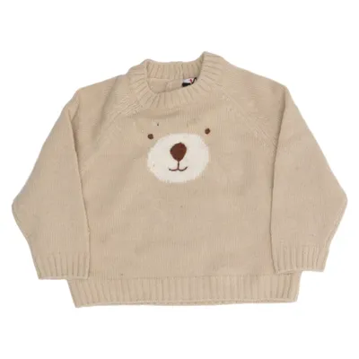Sweater (Beige) from Il Gufo Wool