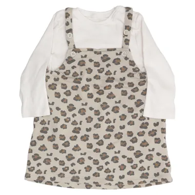 Set (White, Brown) from ICA I Love Eco Elastane, Organic cotton