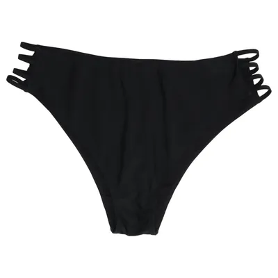 Bikini bottom (Black) from Ivory Rose Elastane, Polyamide, Polyester