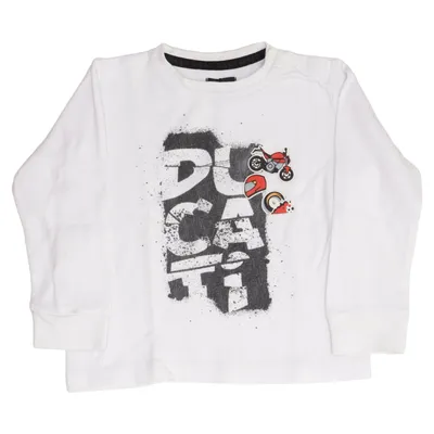 Long sleeve T-shirt (White) from Ducati