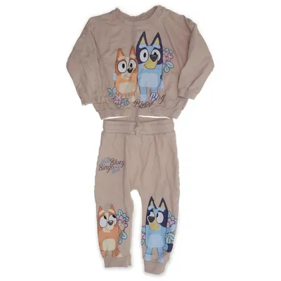 Mjukisset (Beige, Flerfärgad) från Bluey Bomull