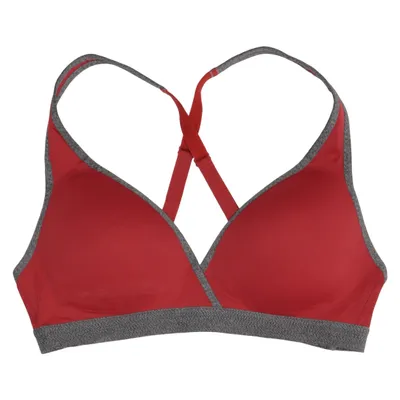 Brassière (Rouge, Gris) de Darjeeling Élasthane, Polyamide, Polyester