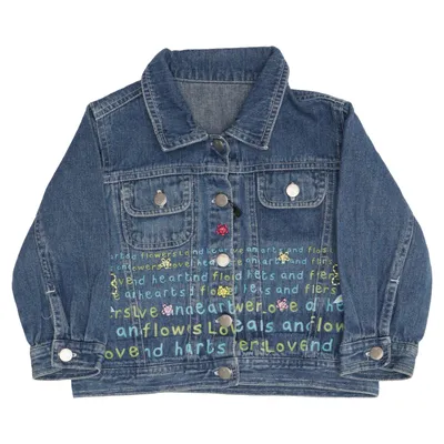 Denim jacket (Blue, Multicolored) from George Cotton