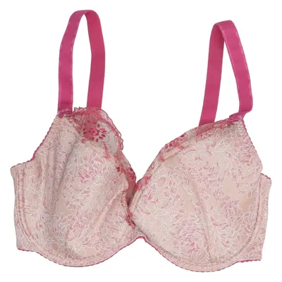 Bra (Pink) from Gaia Cotton, Elastane, Polyamide, Polyester