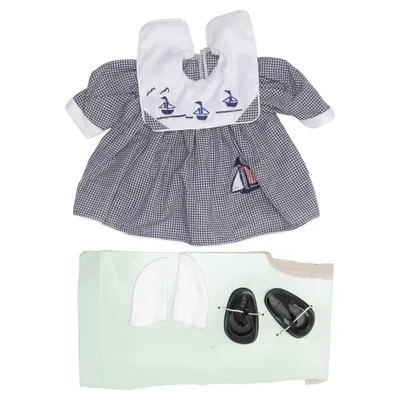 Doll clothes (Blue, White) from Lissi