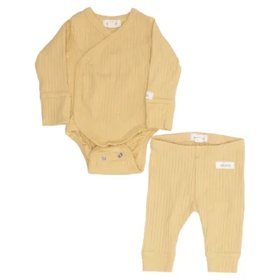 Set (Beige) from Newbie by KappAhl Cotton, Elastane