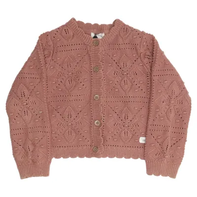 Kofta (Rosa) från Newbie by KappAhl Bomull