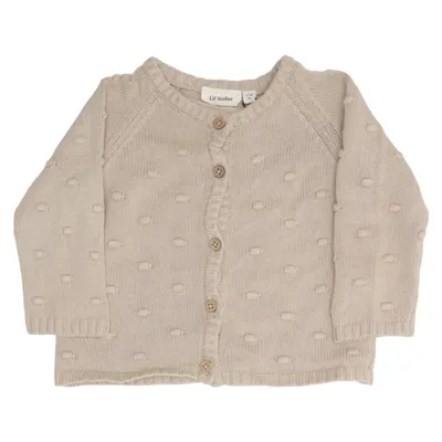Kofta (Beige) från Lil' Atelier Ekologisk bomull, Återvunnen bomull