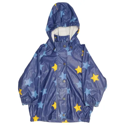 Rain jacket (Blue, Multicolored) from Alfons Åberg Polyester