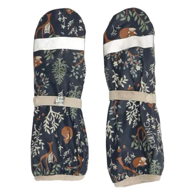 Mittens (Blue, Multicolored) from Kuling Polyester