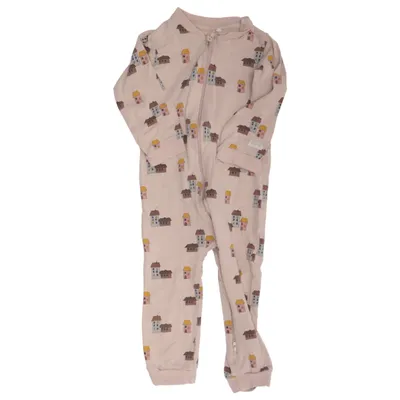 Sparkedragt (Beige, Flerfarvet) fra Little Me Bomuld, Elastan