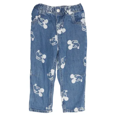 Spijkerbroek (Blauw) van H&M x Disney Katoen