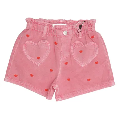 Short en jean (Rose) de Zara Polyester