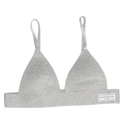 Bralette (Gray) from Danskin Elastane, Polyester