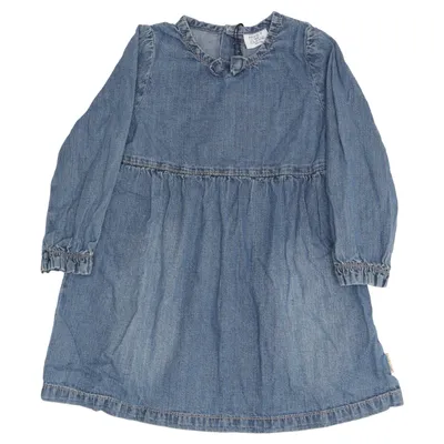 Denim jurk (Blauw) van Hust and Claire Katoen