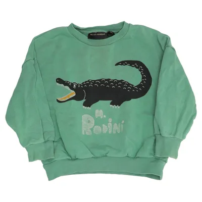Sweatshirt (Groen) van Mini Rodini Katoen