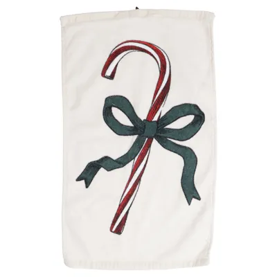 Handduk (Vit, Röd, Grön) från H&M Home Bomull