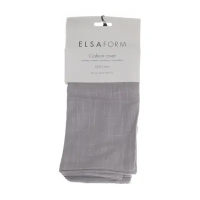Kuddfodral (Grå) från Elsaform Bomull