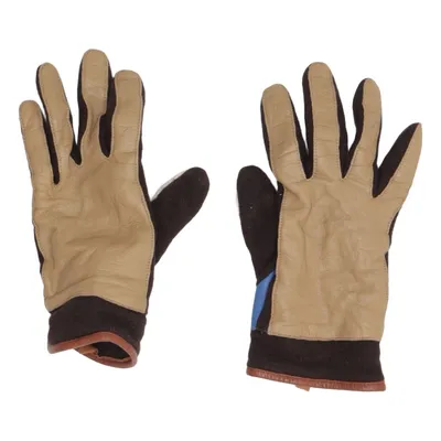 Handschoenen (Blauw, Bruin, Wit) van COS Kasjmier, Katoen, Leer, Wol
