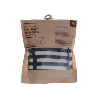 Kalsonger (Blå, Vit) från Muji Bomull, Polyamid, Polyester