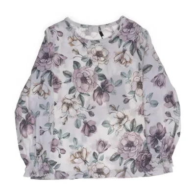 Blus (Vit, Flerfärgad) från Newbie by KappAhl