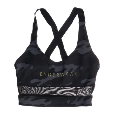 Sport-BH (Grå, Svart, Flerfärgad) från Ryderwear Elastan, Nylon, Polyester