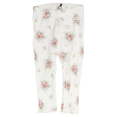 Leggings (White, Multicolored) from Newbie by KappAhl Cotton, Elastane