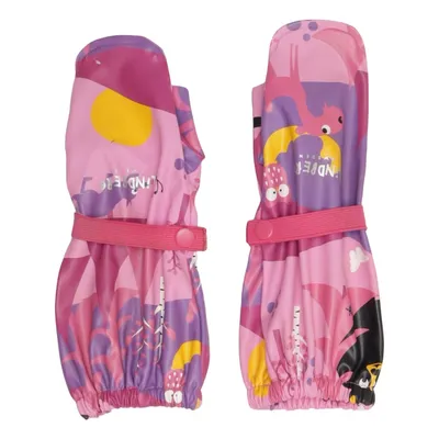 Mittens (Pink, Purple, Multicolored) from Lindberg Polyester, Polyurethane