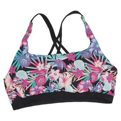 Sports bra (Black, Multicolored) from Kangaroos Polyamide
