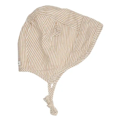 Bonnet (Beige, White) from Liewood Organic cotton