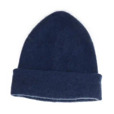 Beanie (Blauw) van Arket Alpacawol, Elastaan, Polyester