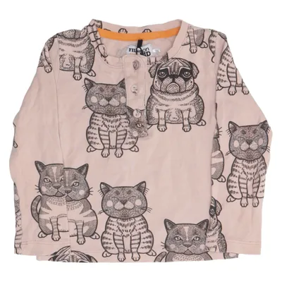 Lange mouwen shirt (Roze) van Filemon Kid Organisch katoen