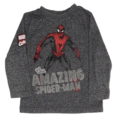 Long sleeve T-shirt (Gray) from Marvel Comics Cotton, Polyester