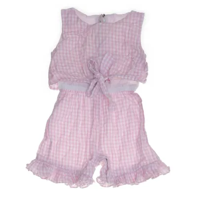 Jumpsuit (Pink, White) from Minnie Minors