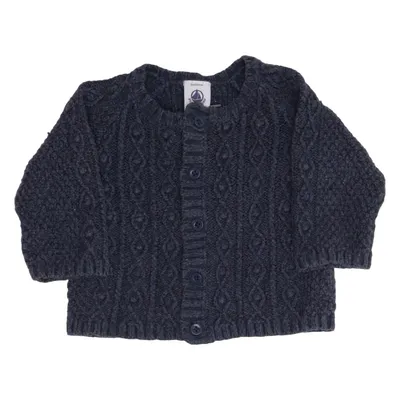 Kofta (Blå) från Petit Bateau Bomull, Polyamid, Ull