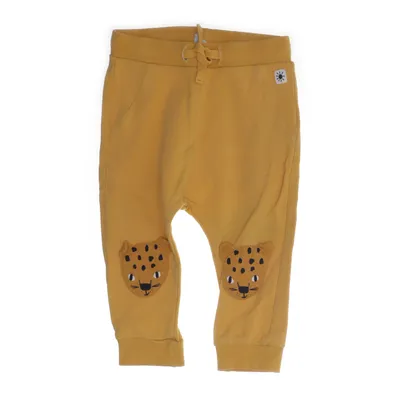 Mjukisbyxor (Gul) från Lindex Baby Bomull, Elastan