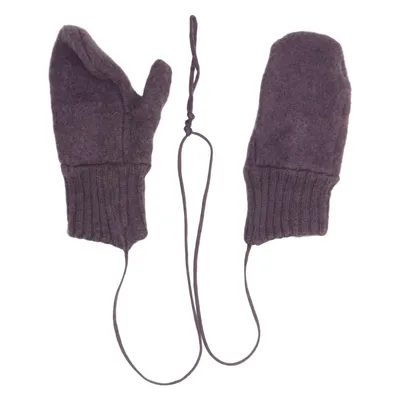 Mittens (Purple) from Disana Wool