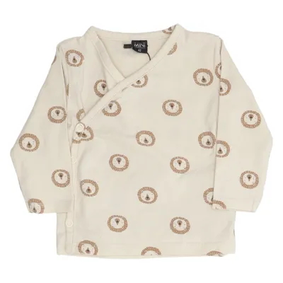 Romper (Beige) van Mini Katoen, Elastaan