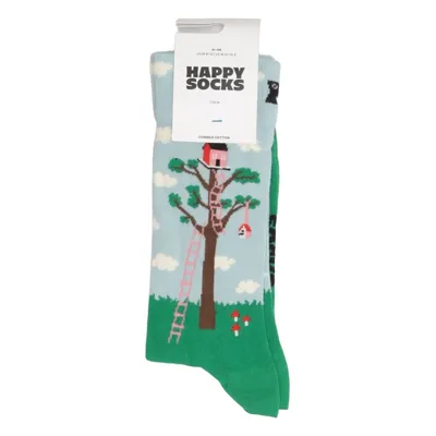 Strømper (Blå, Grøn, Flerfarvet) fra Happy Socks