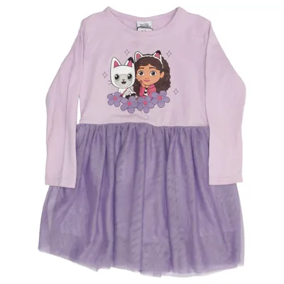 Klänning (Lila) från Dreamworks Bomull, Elastan, Polyester