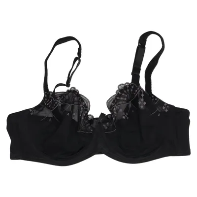Soutien-gorge (Noir) de Miriale Coton, Élasthane, Polyamide, Polyester