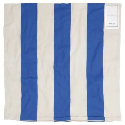 Pudebetræk (Blå, Beige) fra H&M Home Bomuld, Linned